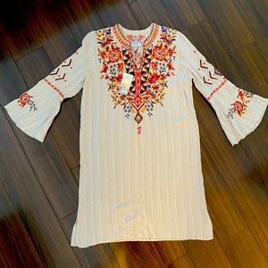 Johnny Was Kirpa circle sleeve dress NWT